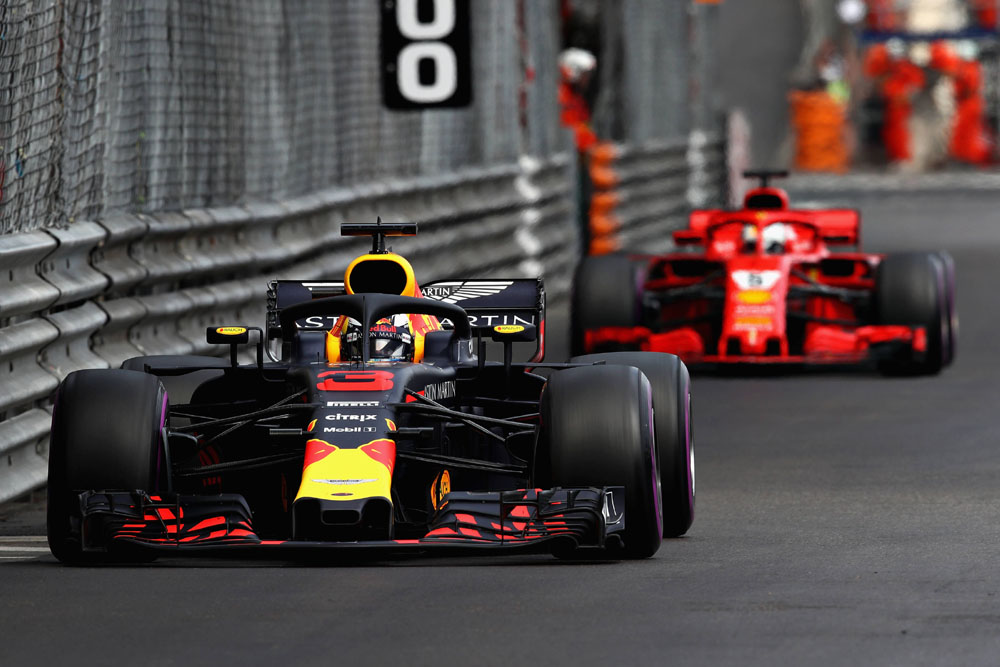 Daniel Ricciardo triumphiert in Monaco © Red Bull Content Pool - Getty Images