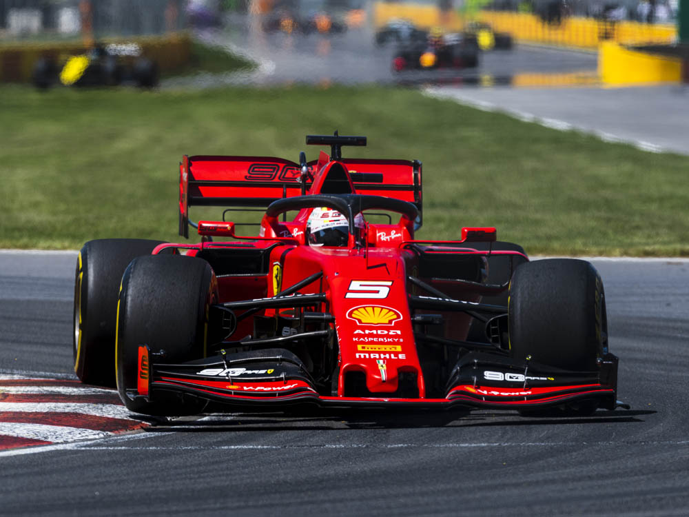 Sebastian Vettel nach Strafe nur auf Rang zwei © Ferrari