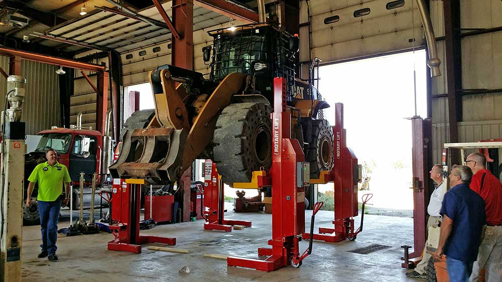 Initially, this system had two types: Installation and Service | Lifts | Auto Repair Shop