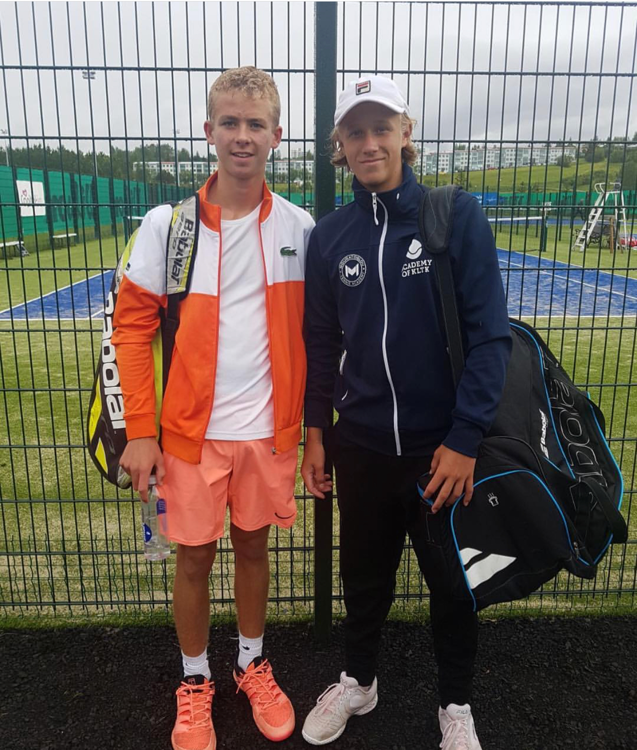 Leo Borg Instagram . Dean Cooper Kirby Wins Doubles Title With Leo Borg Son Of Tennis Legend Bjorn Totally Tennis