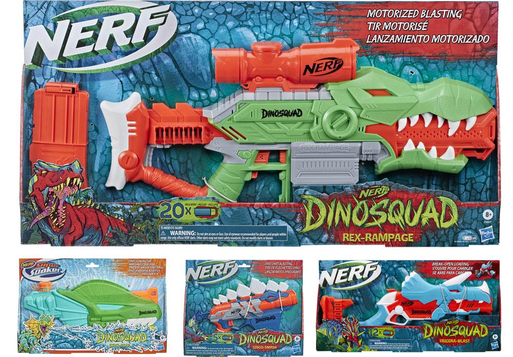 Cabrera paints, illustrates children's books, quilts, and designs clothing. Hasbro Looks to Spring with NERF, Super Soaker DinoSquad