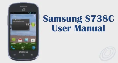 Tracfone Samsung SCH-S738C Galaxy Centura User Manual Guide and