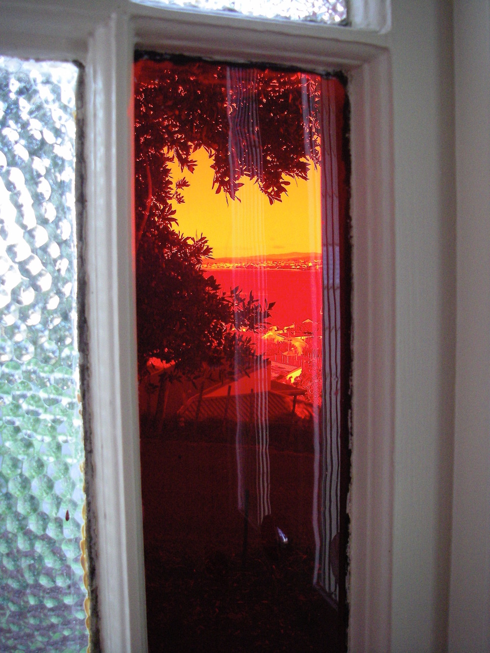 View through the front door, Signalman's House