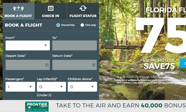 frontier domestic baggage policy