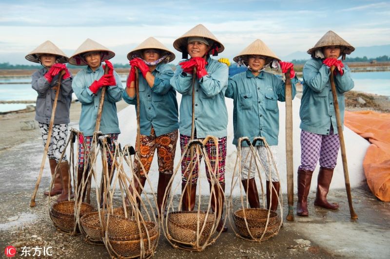 HON KHOI SALT FIELDS IN NHA TRANG