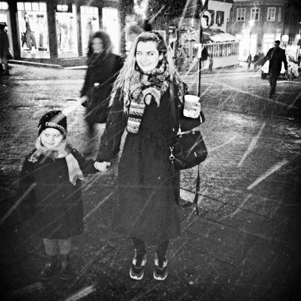 Brr ... Það er stundum kallt á klakanum -