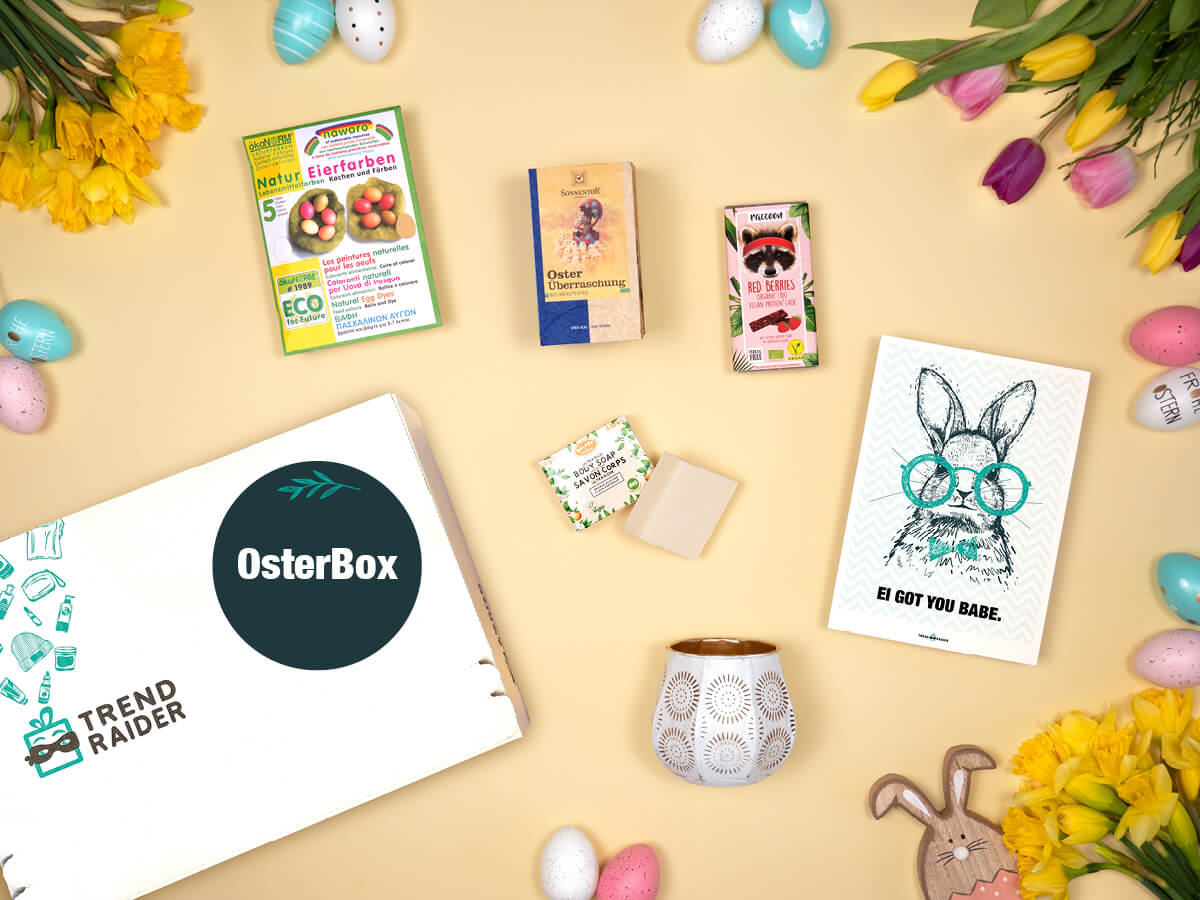 Unsere Osterbox Ein Besonderes Geschenk Zum Fest Des Lebens Trendraider Nachhaltige Lifestyle Boxen