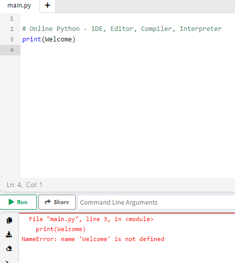 Python Fix Nameerror Name Anything Is Not Defined Trenovision