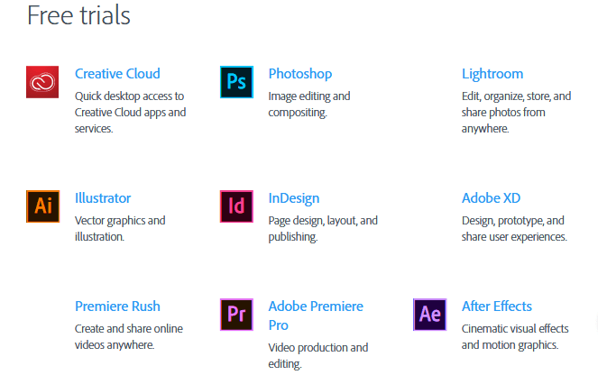 Creative bloq is supported by its audience. Adobe Creative Cloud Free Trial Download Trial Software