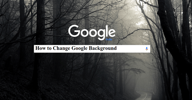How to change Google Background (Simplest Way) - Tricks By STG