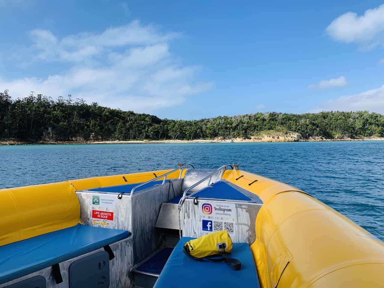 Visit three top destinations whilst having the ride of your life! Ocean Rafting Northern Exposure The Best Whitsundays Snorkeling