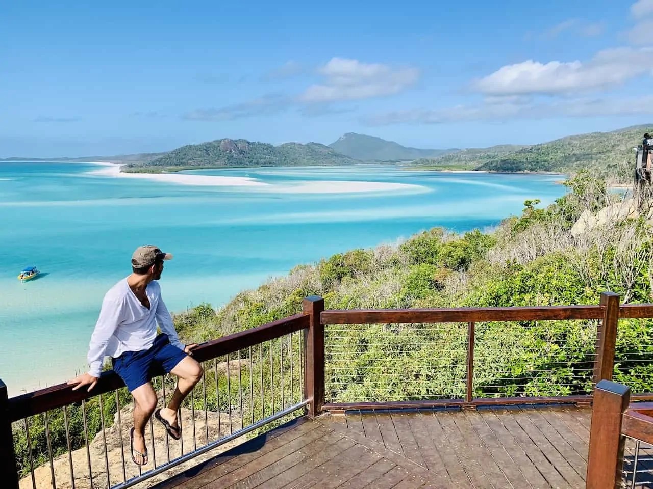 The lookout is a short uphill bushwalk. The Stunning Hill Inlet Lookout Whitehaven Beach Swirling Sands