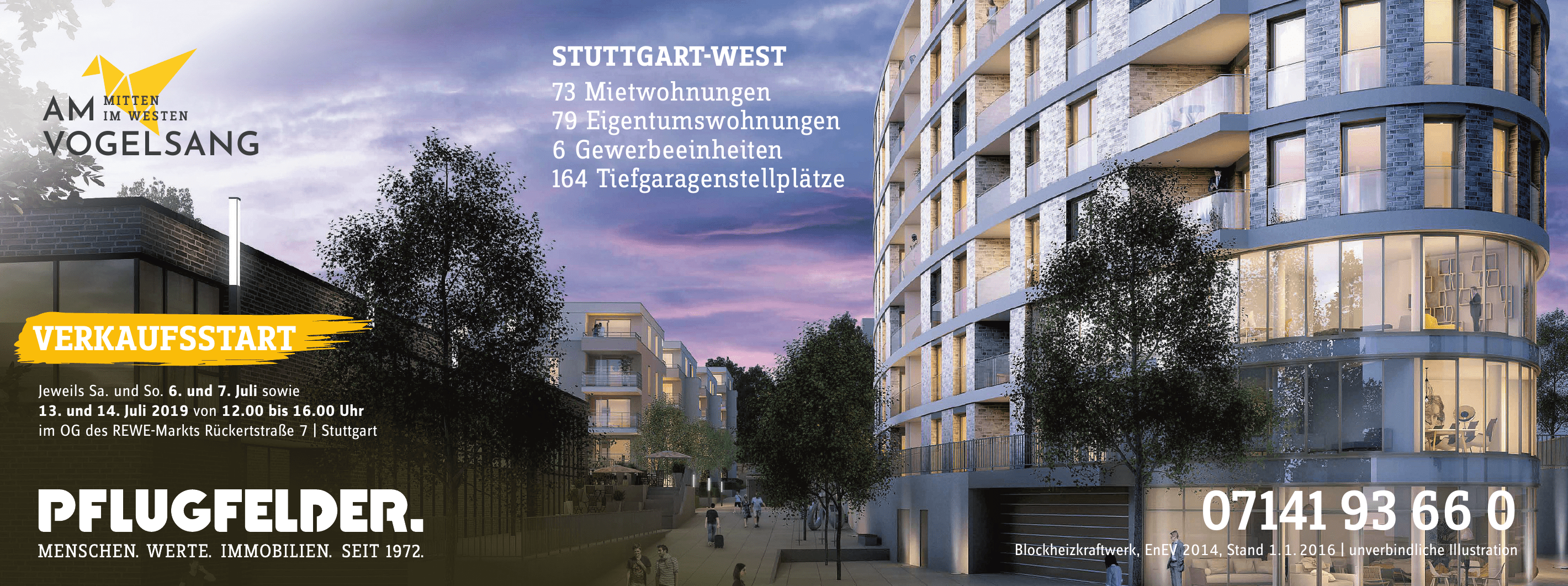 Sie sind auf der suche nach immobilien und möchten eine wohnung oder . Wohnen am Vogelsang in Stuttgart: Pflugfelder & Dr. Vogg