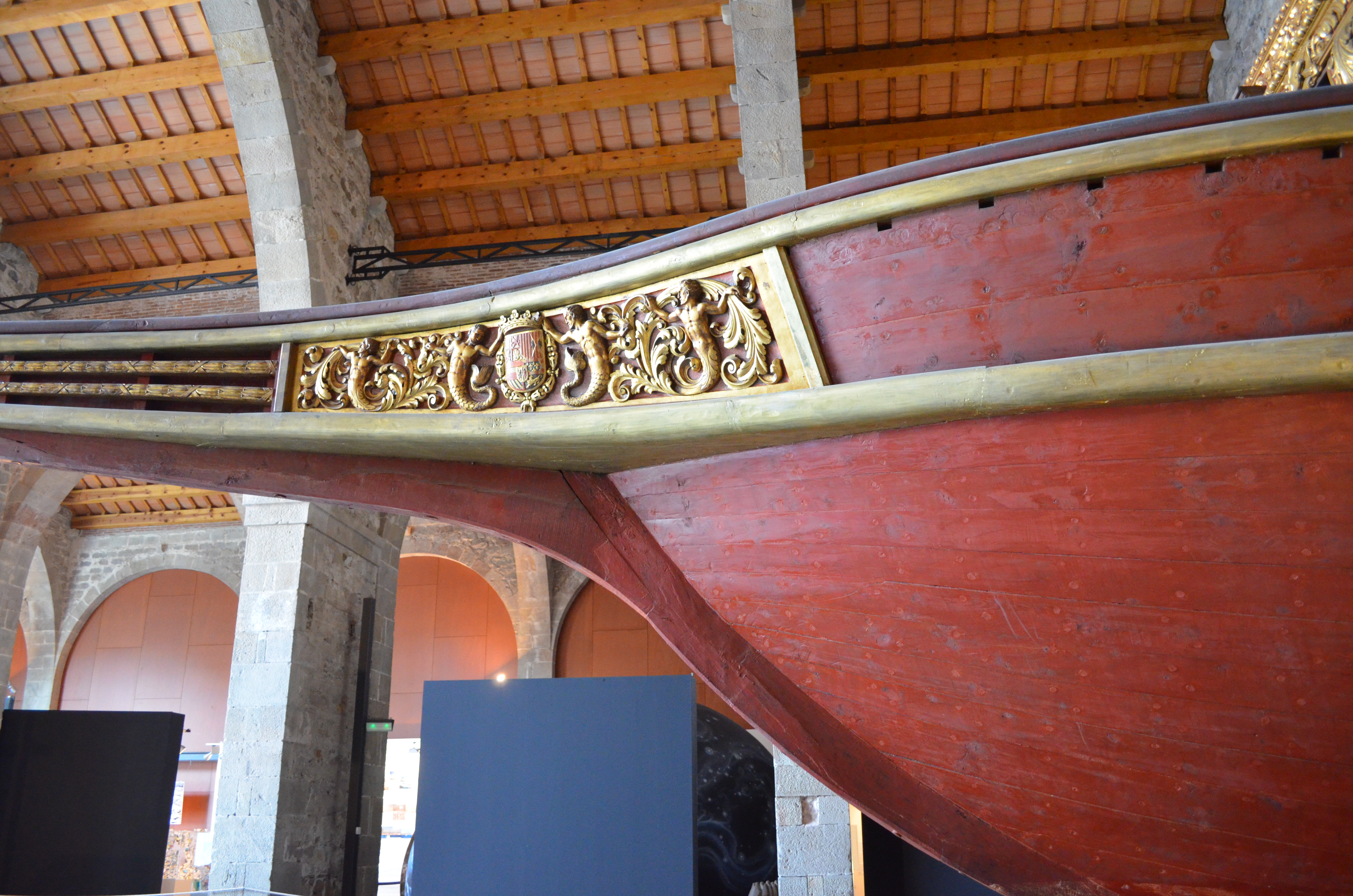 Je Suis Alle Au Musee Maritime De Barcelone Trois Ponts