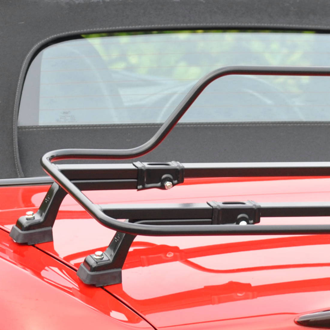 Honda S2000 Trunk Rack Black & Stainless Racks & Unique Bootbag