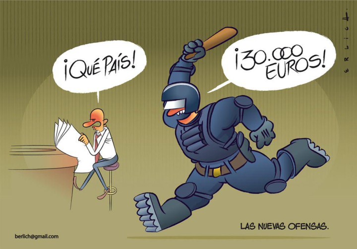 Draconian Laws Sending Spain Back To The Dark Ages