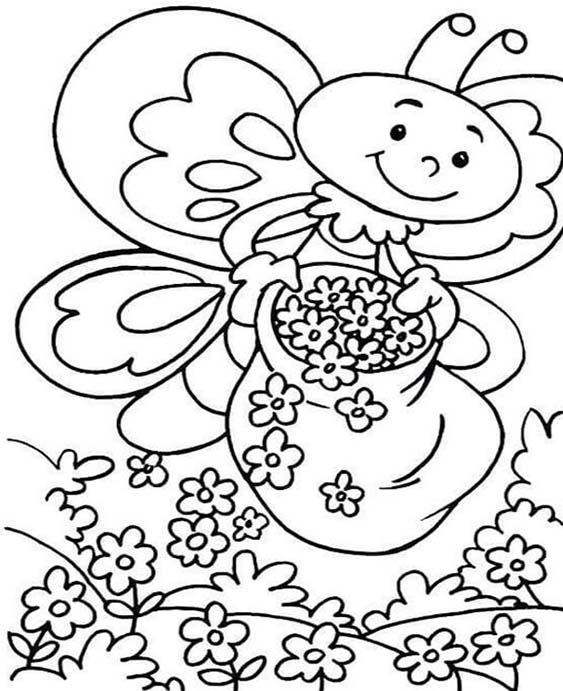 free easy to print spring coloring pages tulamama