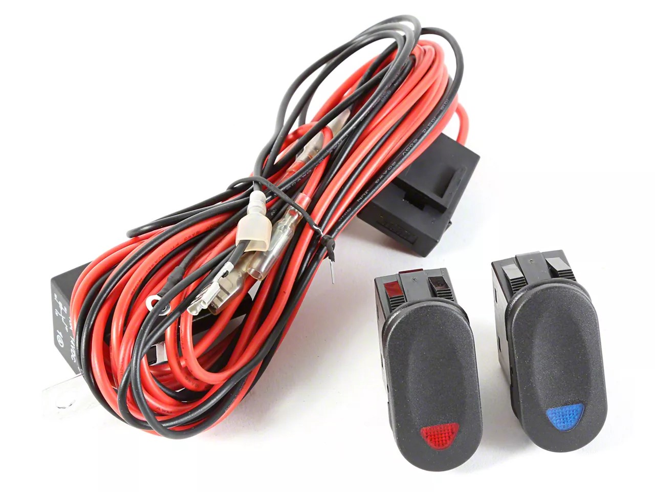 Before you search for a. Rugged Ridge Jeep Wrangler Light Installation Wiring Harness Kit For Two Off Road Lights 15210 72