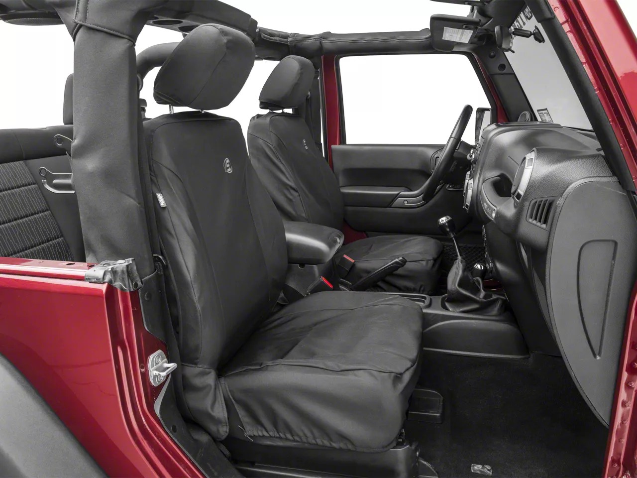 Sold by the pair, featuring 100% u.s. Bestop Jeep Wrangler Front Seat Covers - Black Diamond