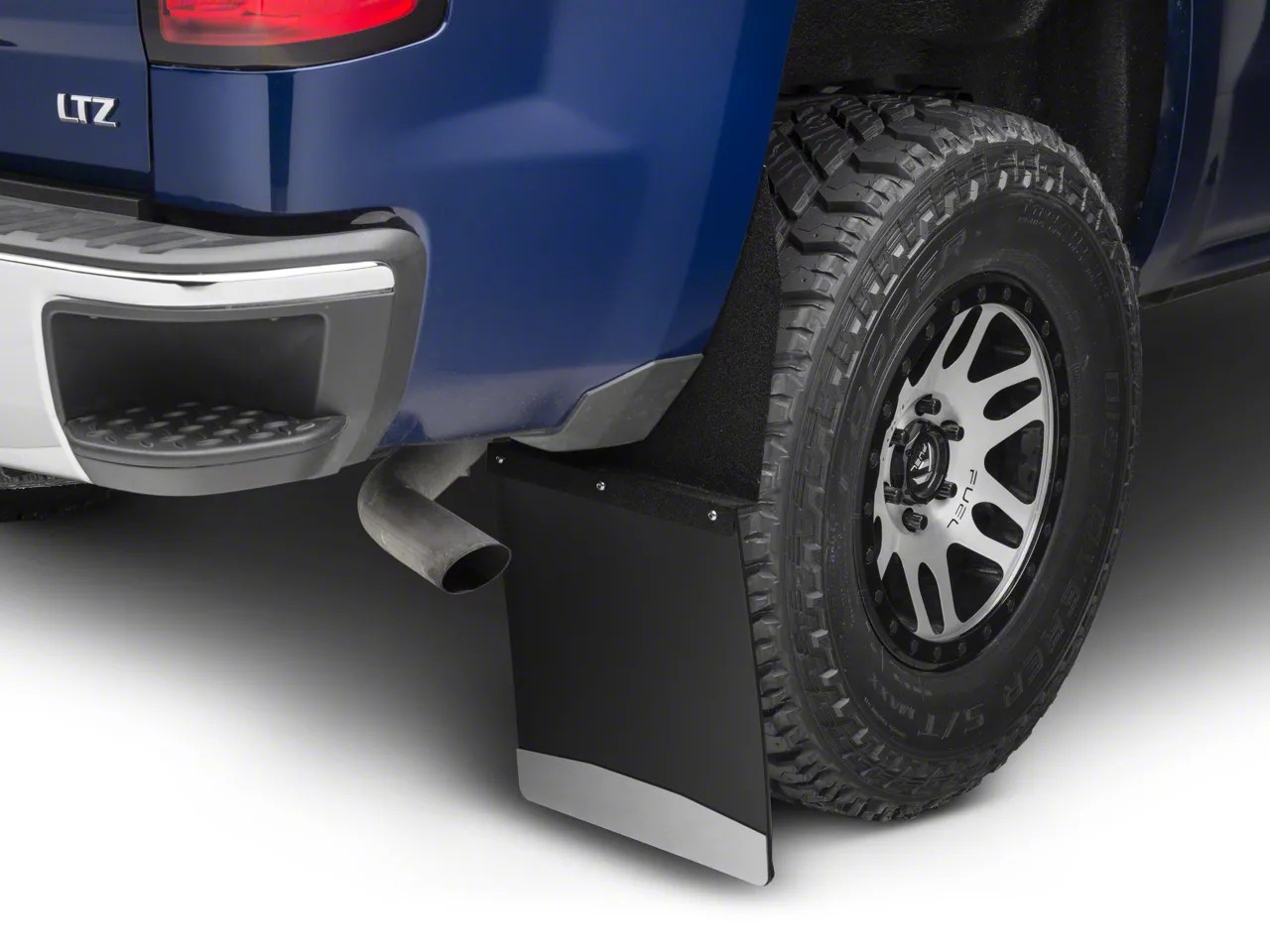 12 w x 36 h. Husky Silverado 14 in. Wide KickBack Mud Flaps - Textured