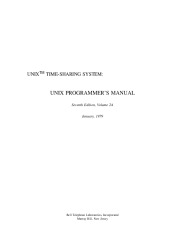 The first edition of the unix programmer's manual, dated november 3, 1971, is available here in image, postscript, and pdf format. Unix Programmer S Manual