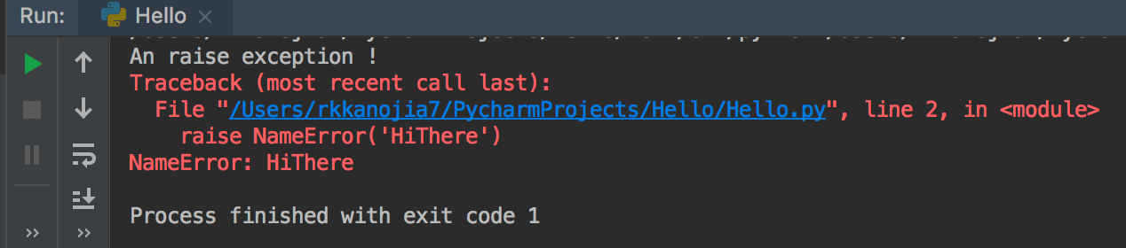 Python raise exception with custom message | Manually raising - EyeHunts