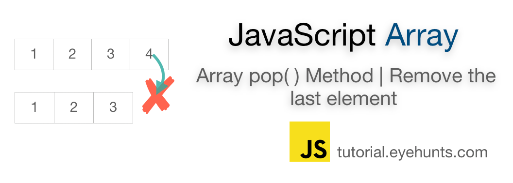 22 Pop Element From Array Javascript