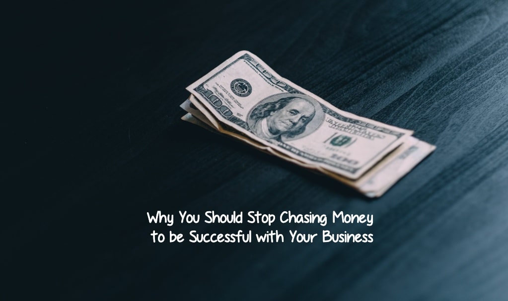 Start here to maximize your rewards or minimize your interest rates. Why You Should Stop Chasing Money To Be Successful With Your Business Tvd