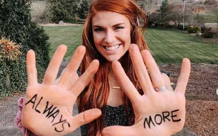 Audrey Roloff Candidly Reveals Her Postpartum Struggles Days after ... Audrey Roloff Candidly Reveals Her Postpartum Struggles Days after ...