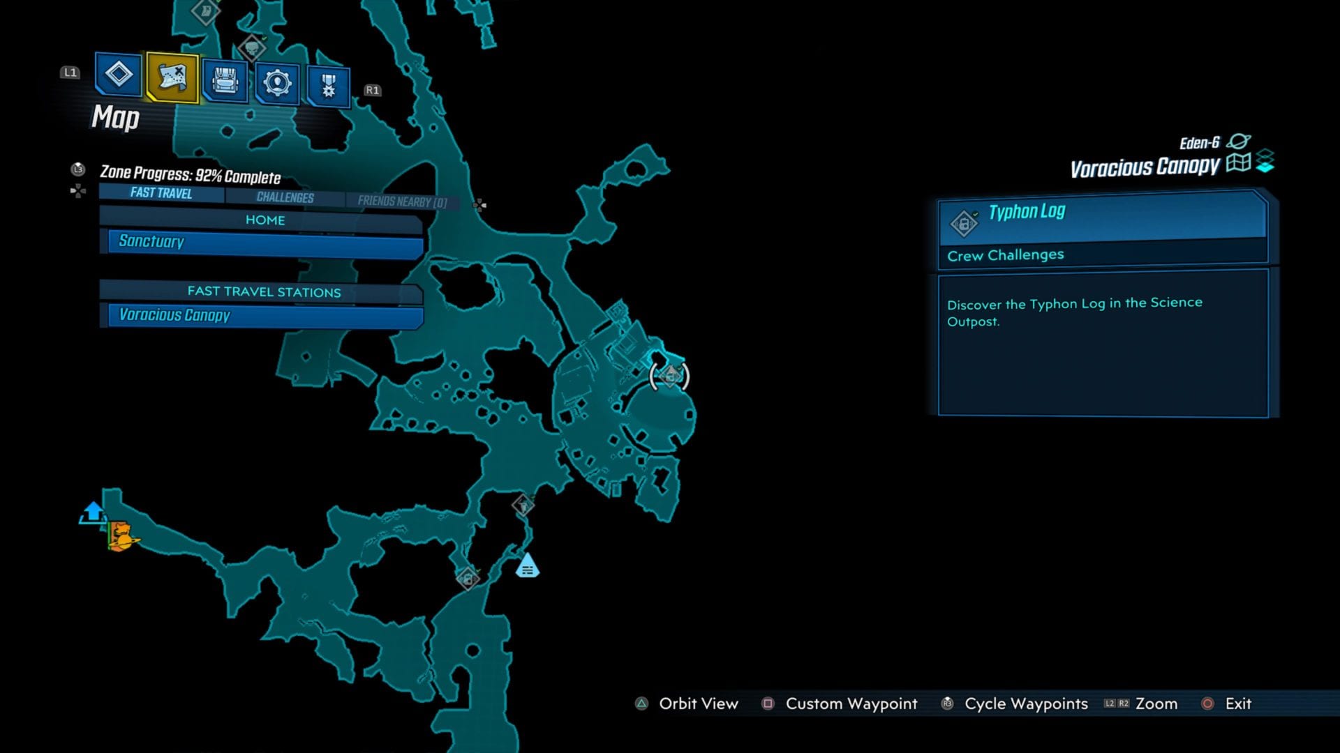 Borderlands 3 Voracious Canopy Crew Challenge Locations ...