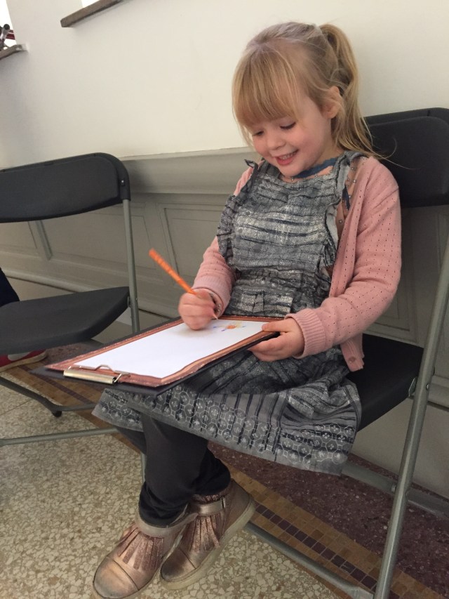 tekenen Kunstendag voor Kinderen: Museum voor Schone Kunsten in Gent