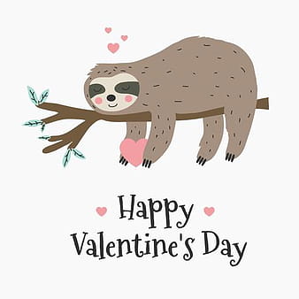 Sloth love holding heart svg, valentines day svg, cute animal svg, cute sloth svg, customizable layered svg, svg eps png dxf vinyl for cricut, svg cut files . Ilustrasi Vektor Kemalasan Gratis Eps Svg Uidownload