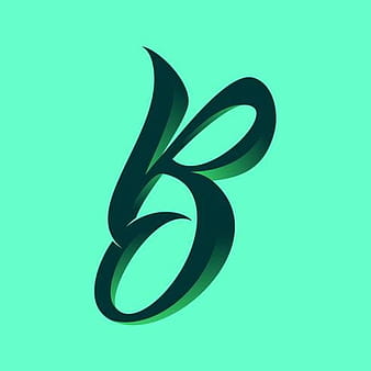 Virtual lighting using gradients example 1 illustrates how simple virtual lighting effects can be achieved on an object by applying a second overlapping object containing a simple gradient fill. 3d Retro Letter B Typography Svg Eps Vector Uidownload
