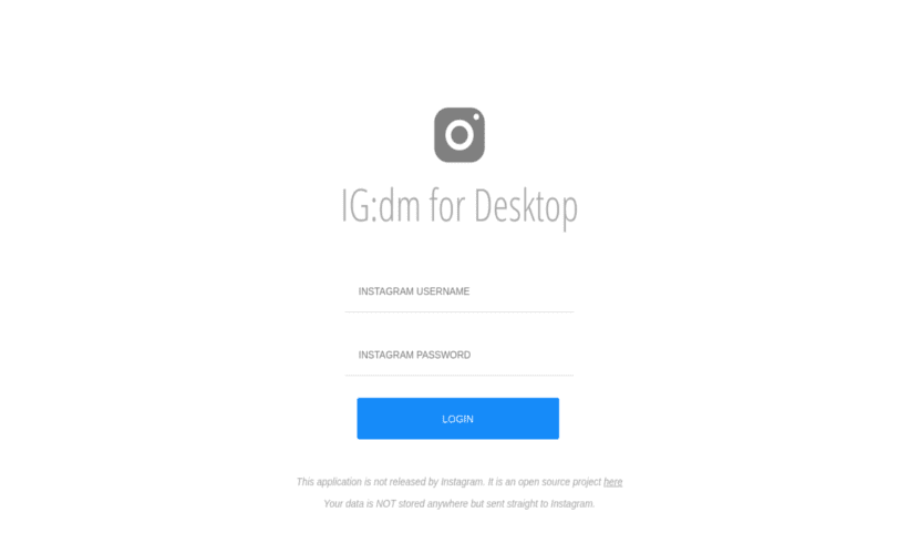 Ig Dm A Desktop Client To Send Direct Messages On Instagram Ubunlog