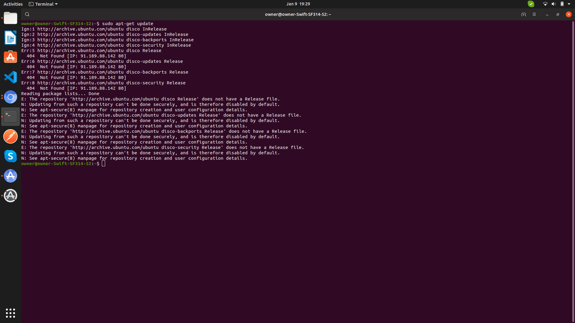 Sudo apt-get update not working - Support &amp; Help Requests - Ubuntu MATE  Community