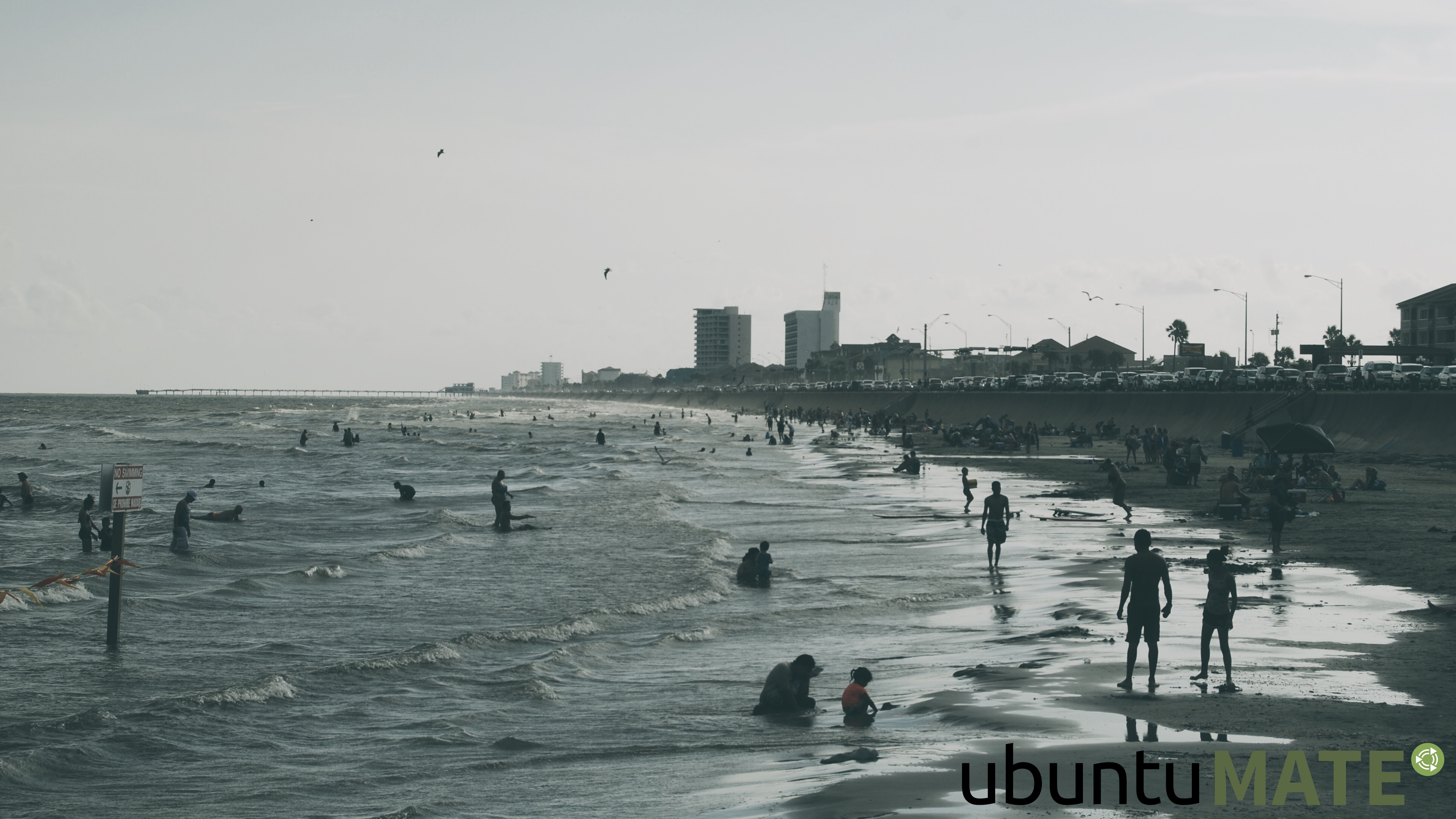 Description, free wallpaper downloads for your 3440×1440 ultrawide . Wallpaper Beach Vibes Artwork Ubuntu Mate Community
