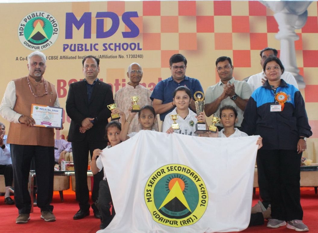CBSE National Chess Championship Concludes at MDS School Udaipur, Velammal Schools Dominate | Udaipur Kiran CBSE National Chess Championship Concludes at MDS School Udaipur, Velammal Schools Dominate | Udaipur Kiran