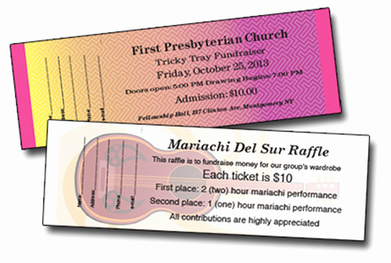 50 making your own raffle tickets ufreeonline template