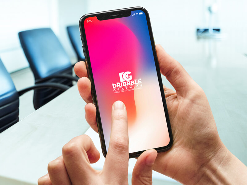 Sketch app source · 2. Free Woman Using Iphone X Mockup Psd