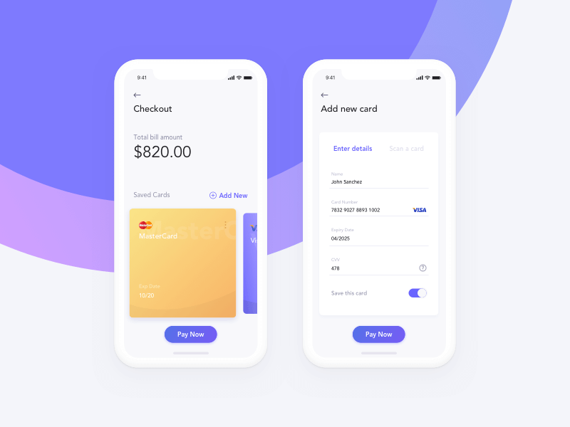 Stopwatch applications are available as standard programs on many smartphone devices. Credit Card Checkout Sketchapp