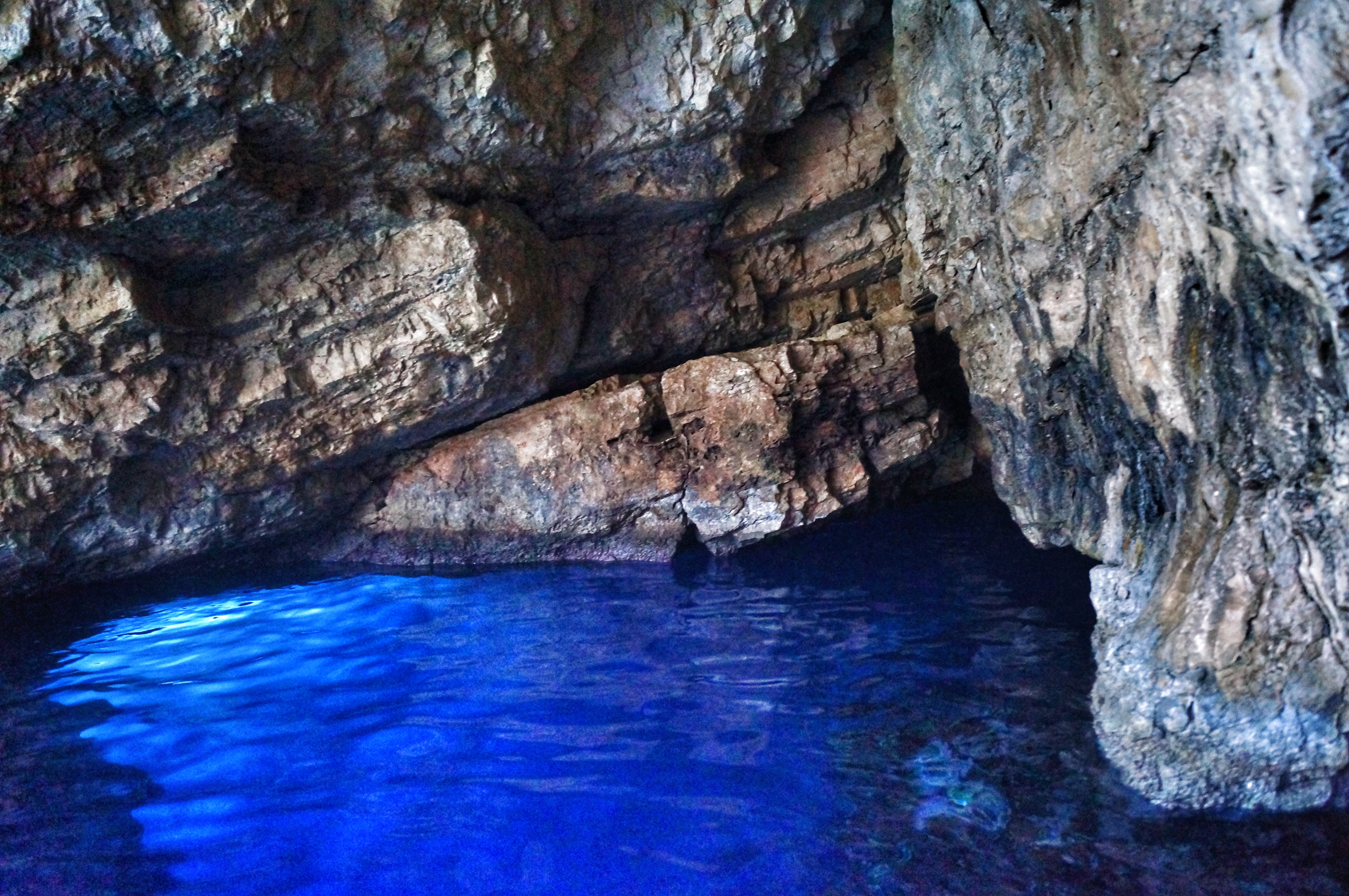 błękitne groty w Zakynthos