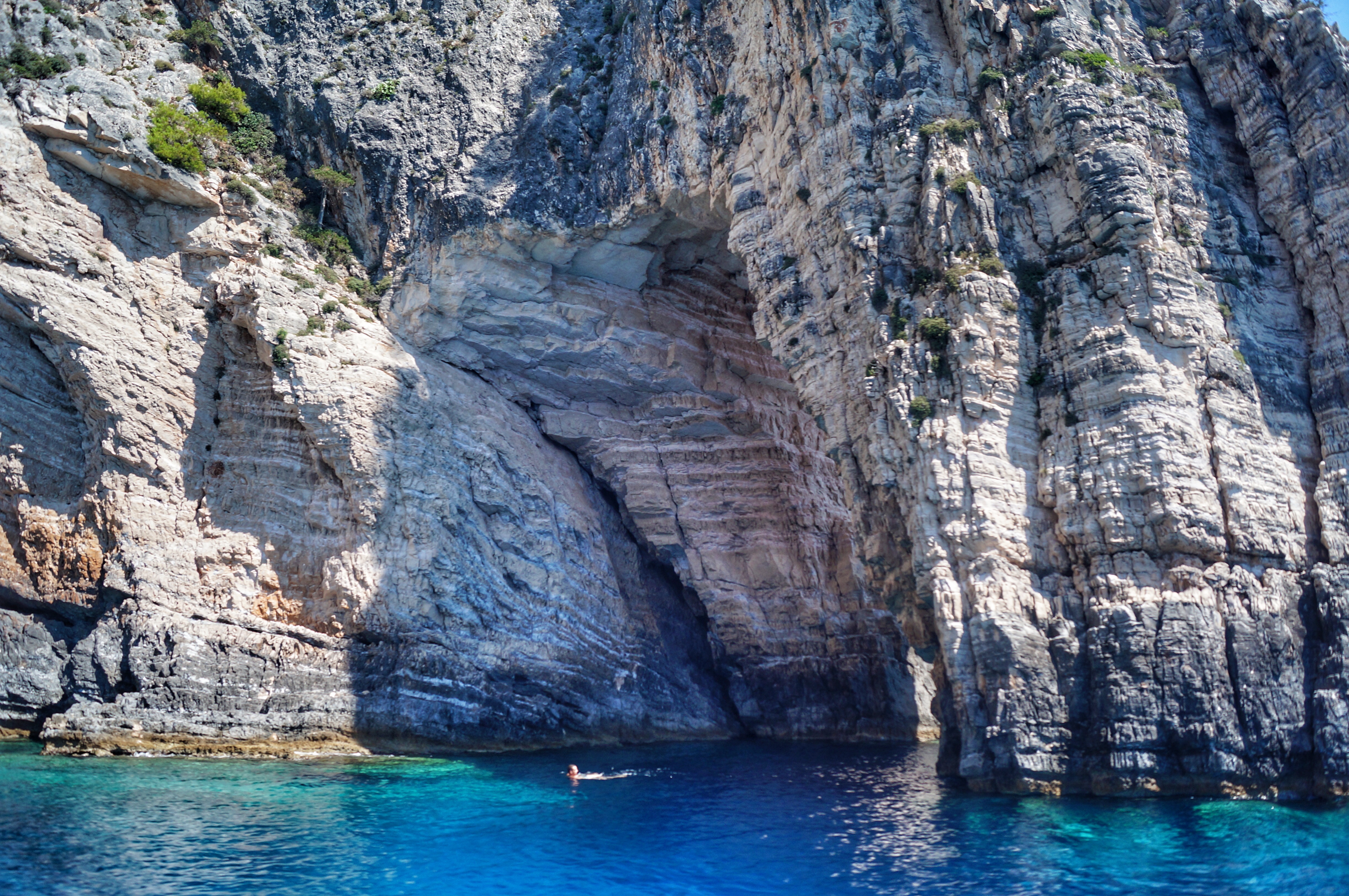 błękitne groty Zakynthos