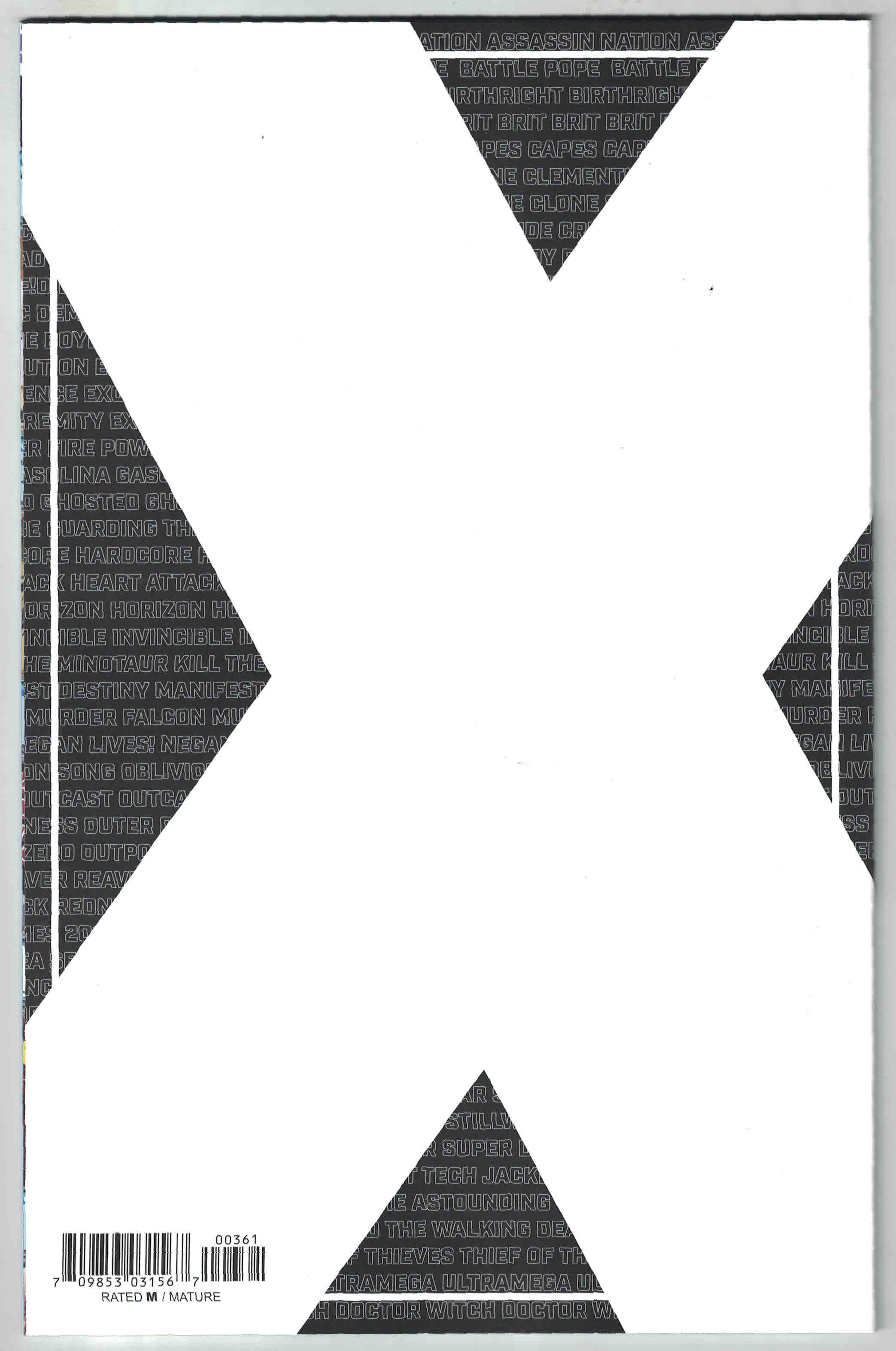 Skybound X 3 1 10 Henderson B W Virgin Assassin Nation Variant Image 21 Vf Nm Ultimate Comics