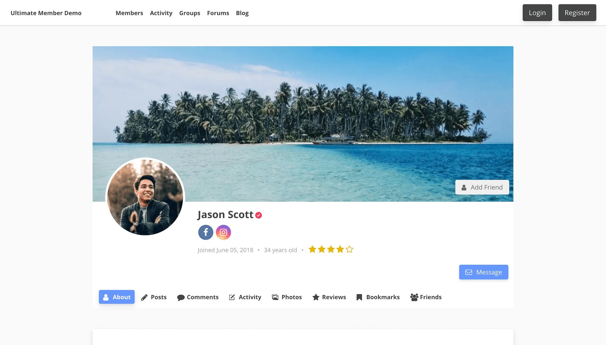 Ultimate membership pro turns out to be the best wordpress membership plugin and the most customizable one that has thought of everything a membership site . User Profile Membership Wordpress Plugin Ultimate Member