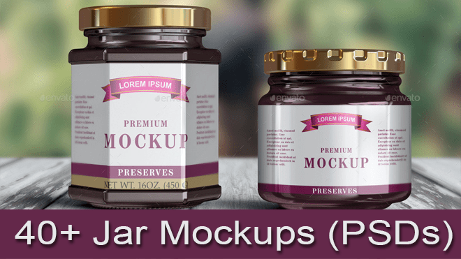 11000+ vectors, stock photos & psd files. 40 Best Jar Mockup Psd Templates For Your Product Design