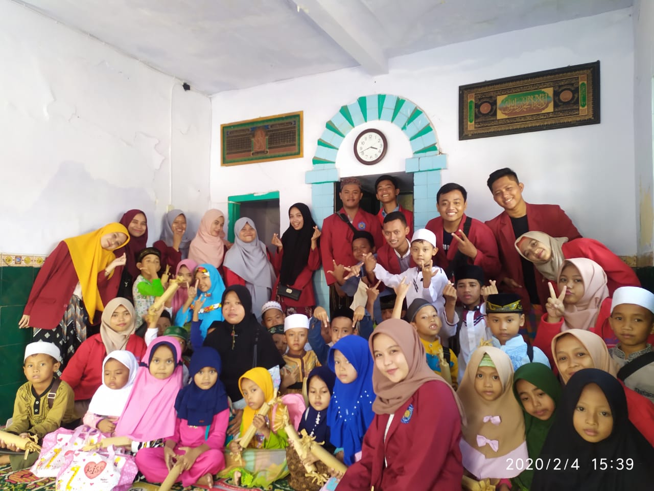 Semangat Berbagi Ilmu Agama, Tim KKN Desa Banjarsari Beri Suasana Baru di  TPQ - Universitas Muhammadiyah Sidoarjo