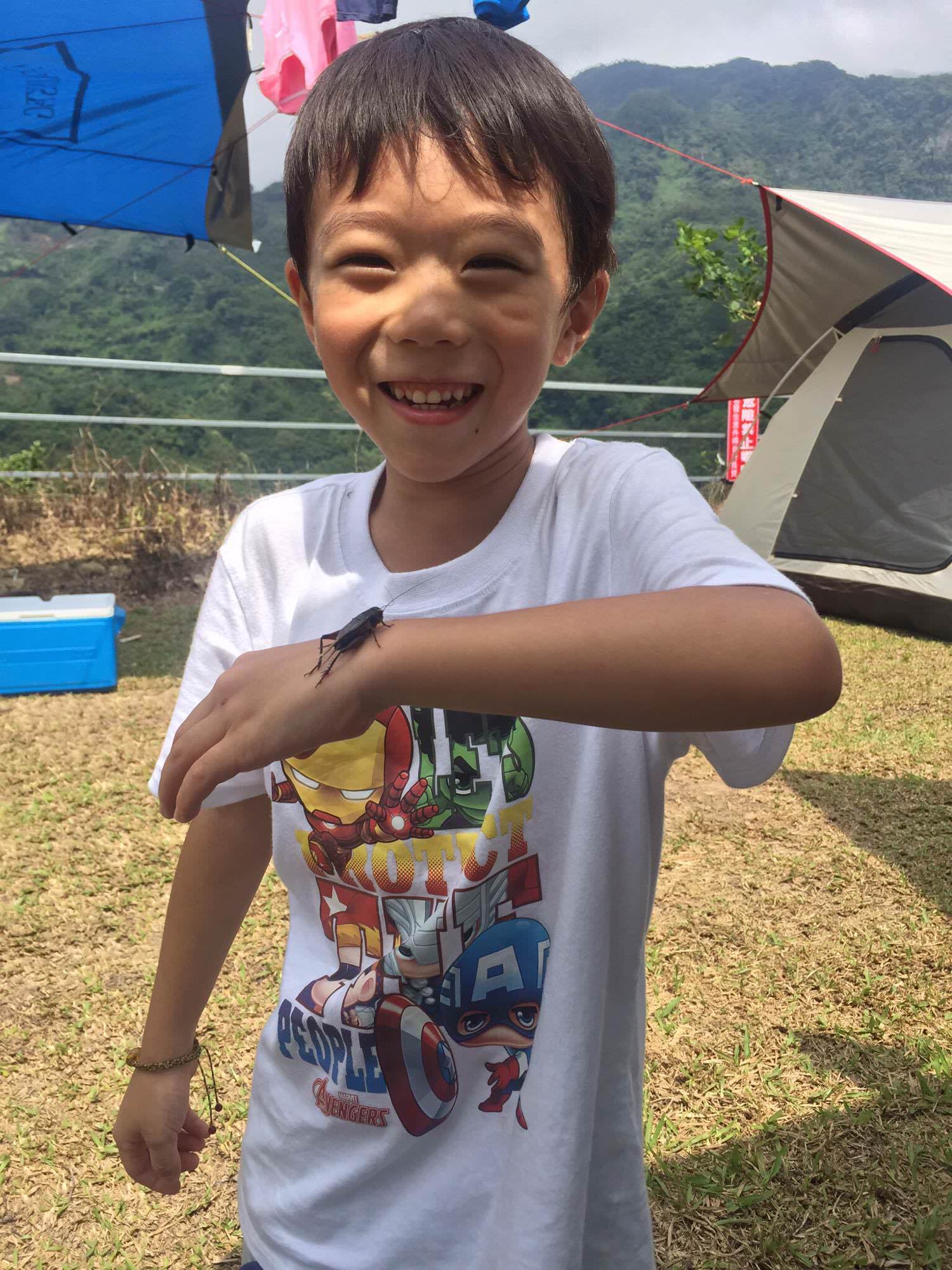 我的小男孩7歲了