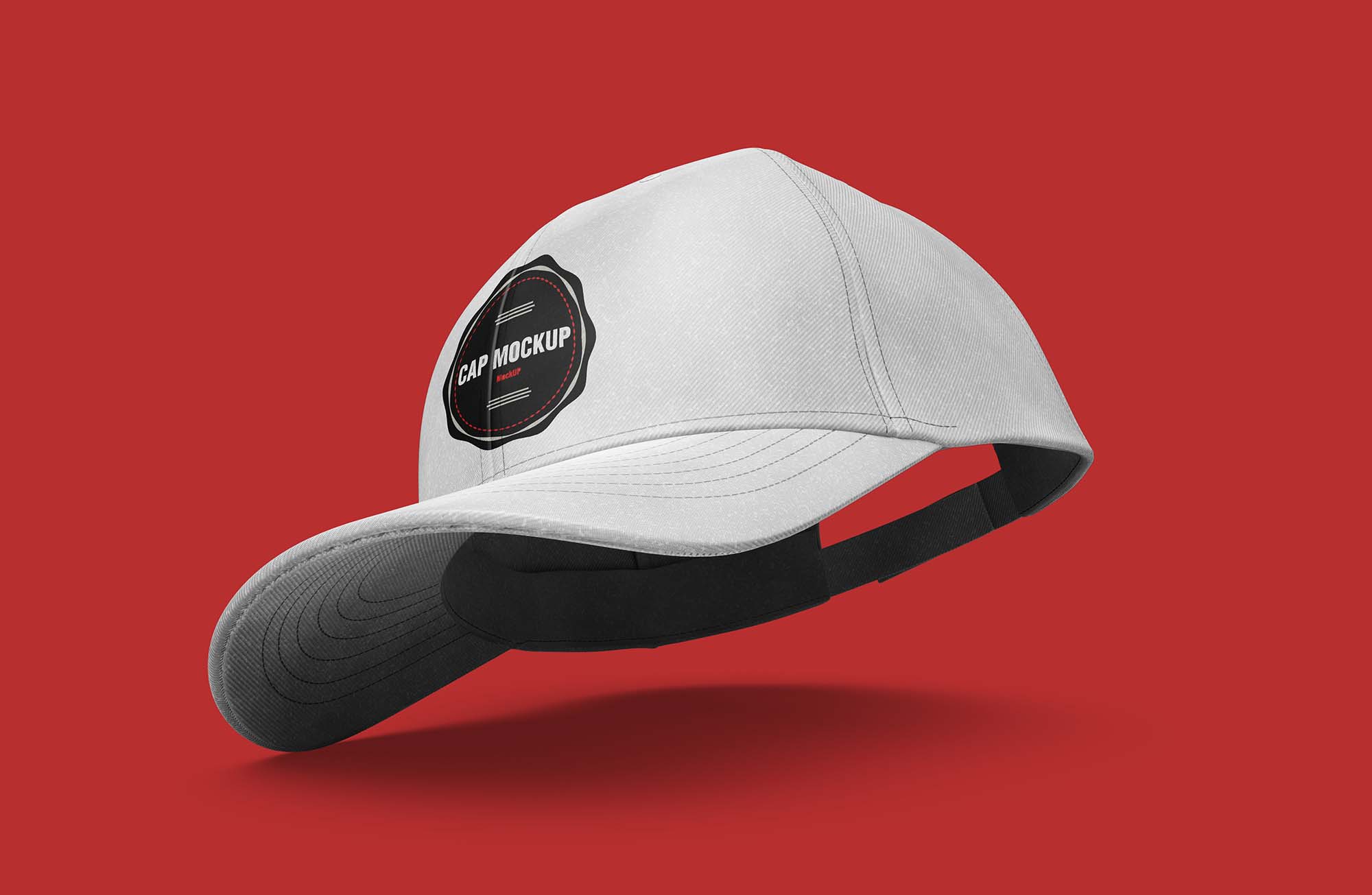 Simple Realistic Cap Mockup (PSD)