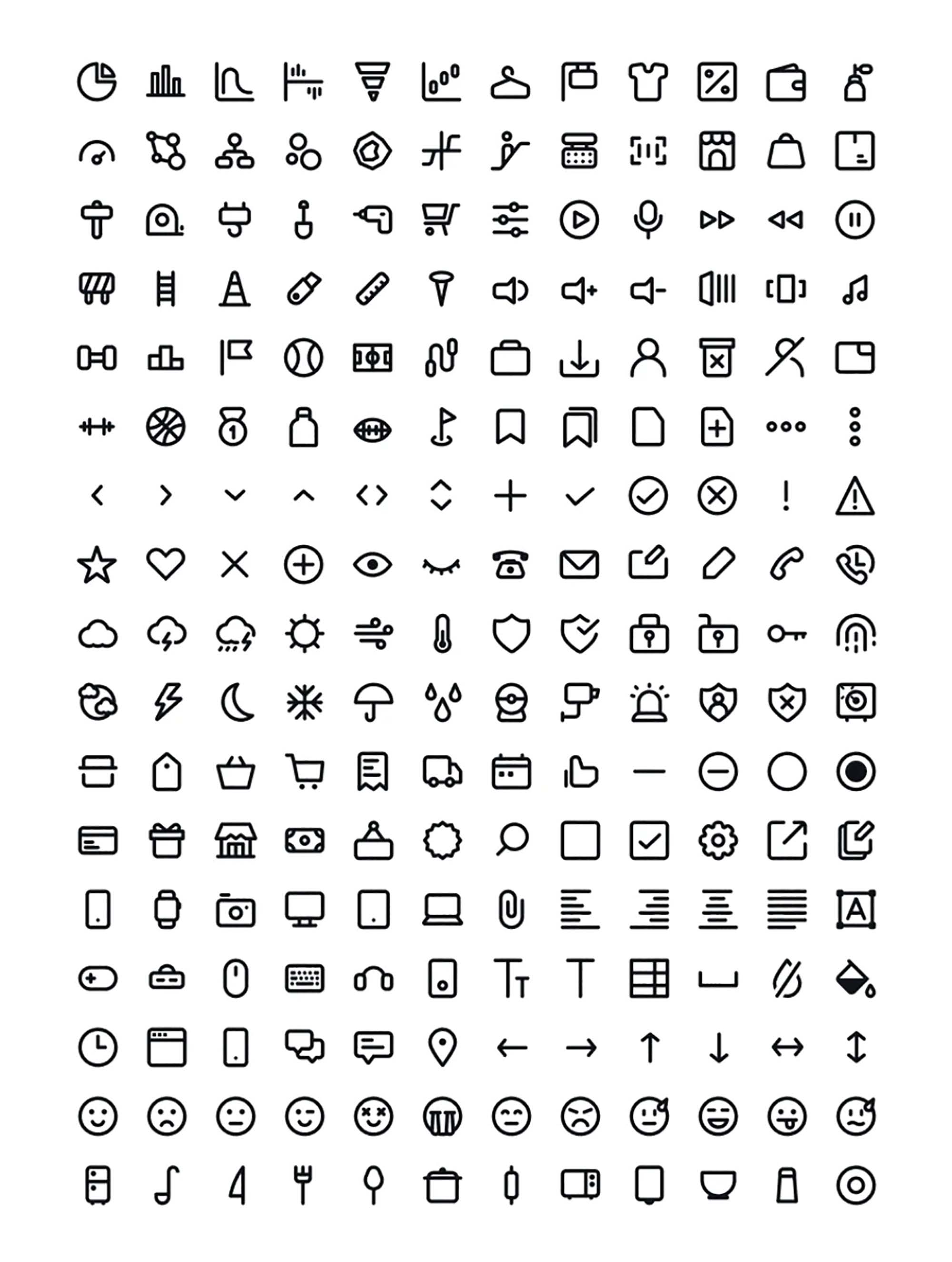 Vector Svg Icons Excelente