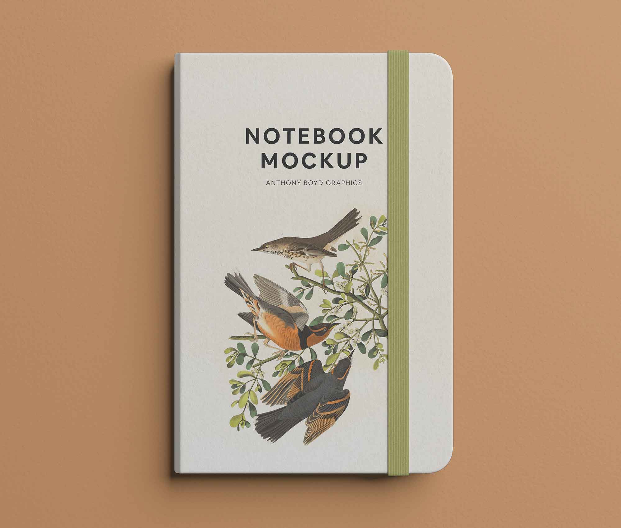 Photo This mockup is ready for your designs to make them stunning. Notebook Mockup Psd